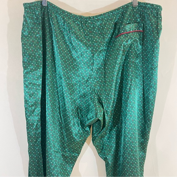 Old Navy Green/Red Polka Dot Pajama Pants - Picture 8 of 8